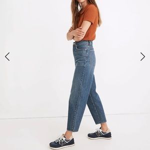 Madewell Balloon Jeans in Corson Wash